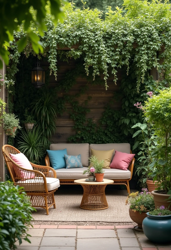 20 Stunning Home Garden Ideas That Will Transform Your Outdoor Space into an Aesthetic Paradise! - 10. Charming Garden Furniture
