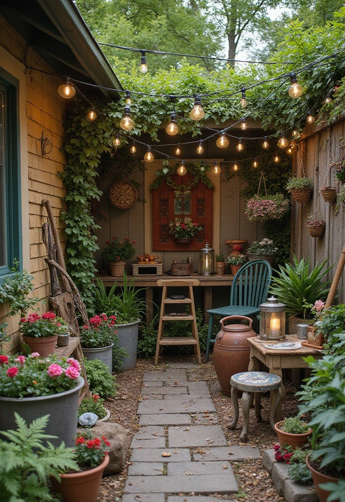 20 Stunning Home Garden Ideas That Will Transform Your Outdoor Space into an Aesthetic Paradise! - 16. Garden Themed Decor