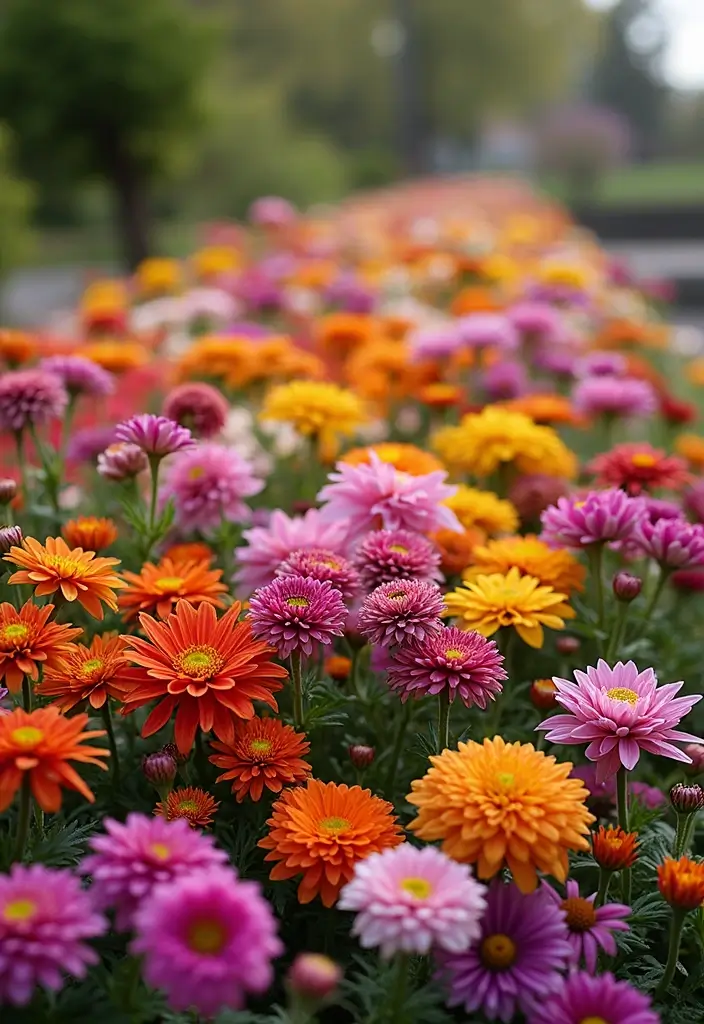 20 Stunning Home Garden Ideas That Will Transform Your Outdoor Space into an Aesthetic Paradise! - 17. Seasonal Flower Beds