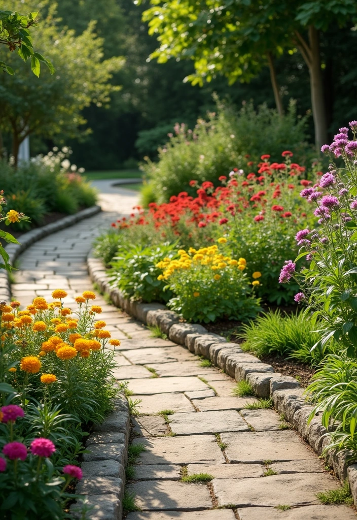 20 Stunning Home Garden Ideas That Will Transform Your Outdoor Space into an Aesthetic Paradise! - 19. Garden Edging