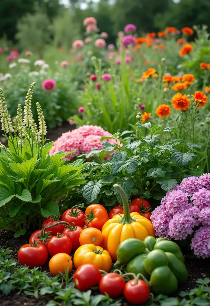 20 Stunning Home Garden Ideas That Will Transform Your Outdoor Space into an Aesthetic Paradise! - 20. Edible Landscaping