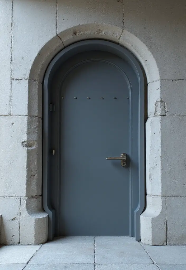 20 Stunning Main Door Designs That Will Transform Your Apartment Entrance! - 12. Futuristic Designs