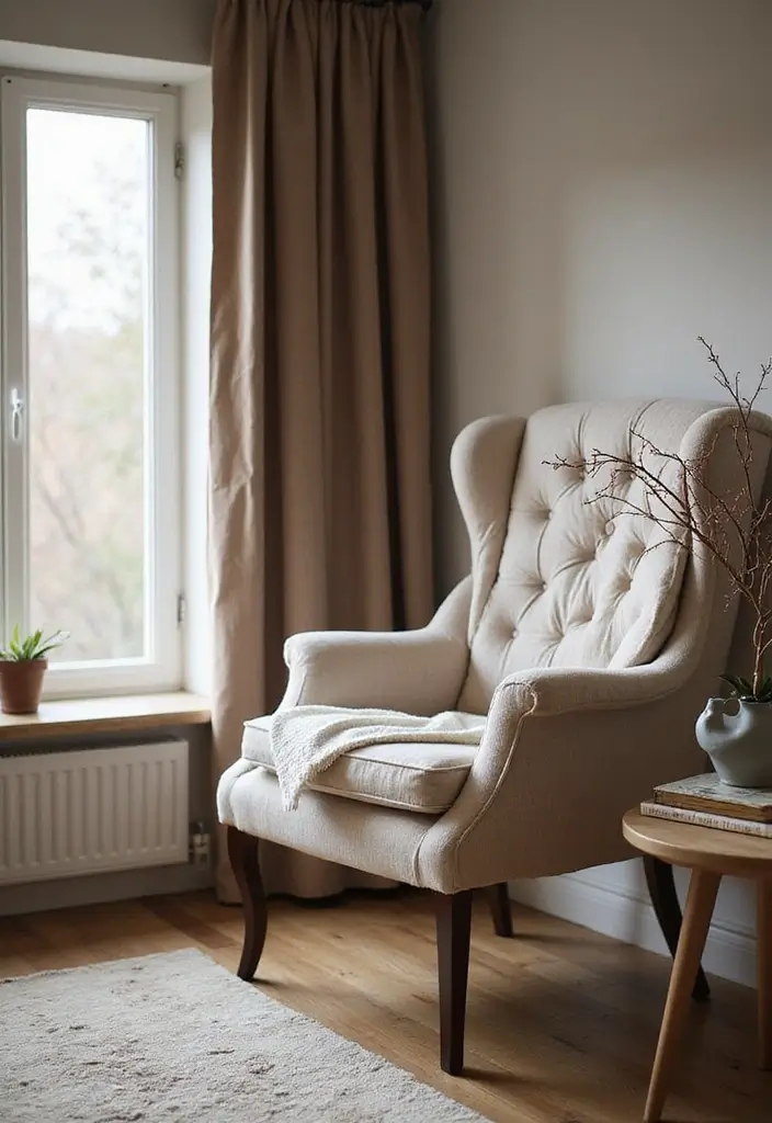 20 Warm Cozy Bedroom Ideas for the Perfect Romantic Date Night! - 17. Cozy Corner Nook