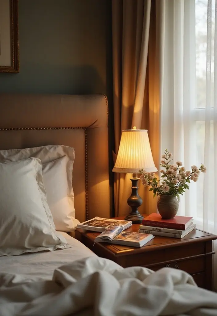 20 Warm Cozy Bedroom Ideas for the Perfect Romantic Date Night! - 19. Cozy Reading Material