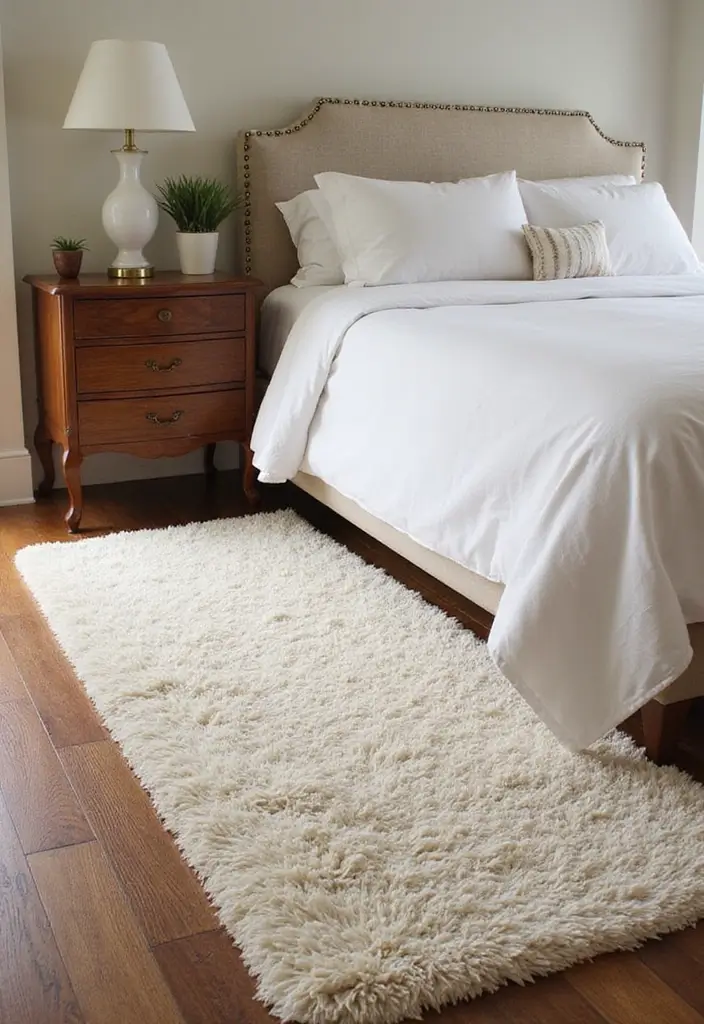 20 Warm Cozy Bedroom Ideas for the Perfect Romantic Date Night! - 4. Cozy Rugs