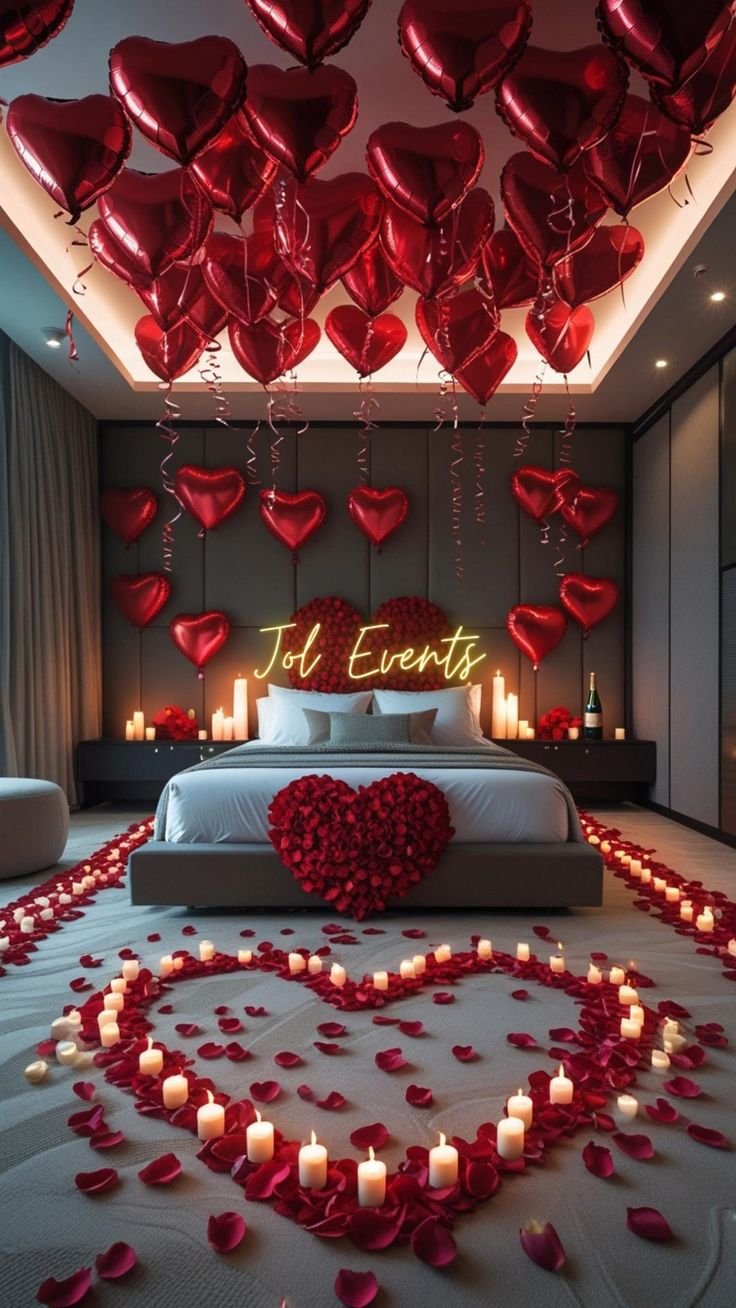 23 Date Night Bedroom Decor Hacks That Make Any Night Feel Special (DIY Ideas #11!) - 15. Create a Love Wall