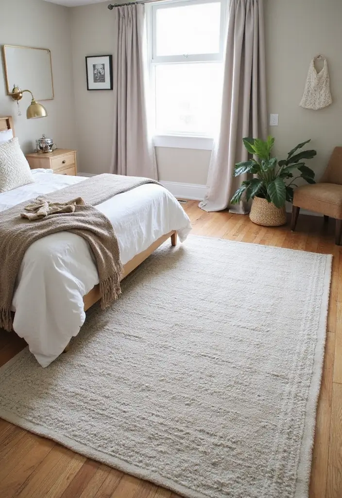 24 Fall Bedroom Decor Ideas That Transform Your Space Into a Cozy Autumn Oasis - 10. Layered Rugs