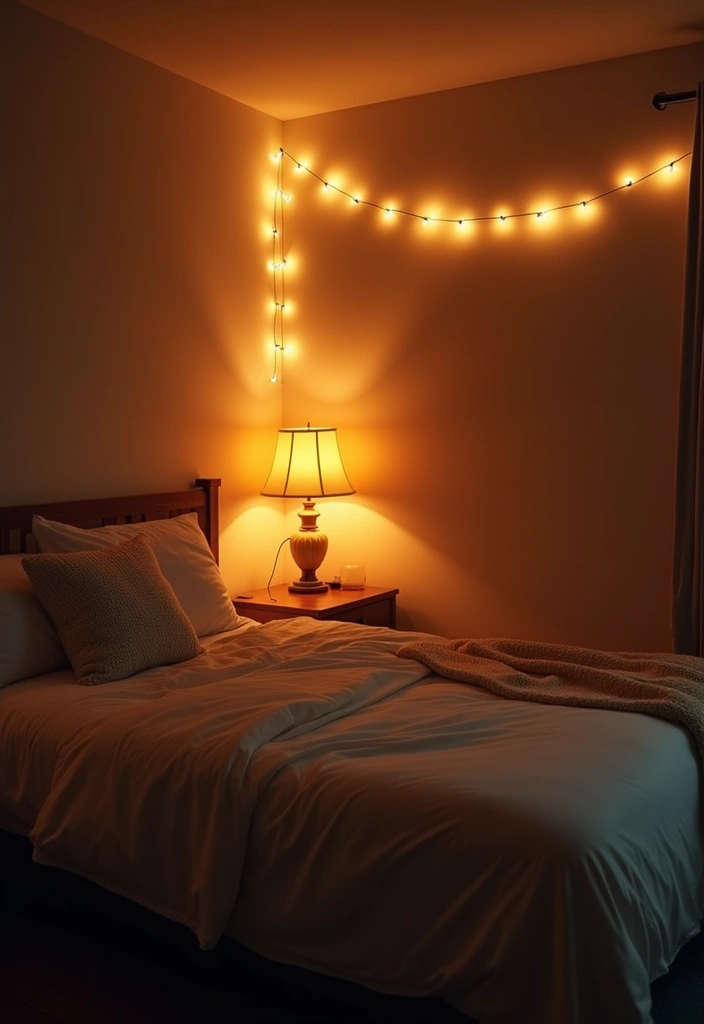 24 Fall Bedroom Decor Ideas That Transform Your Space Into a Cozy Autumn Oasis - 4. Soft Lighting