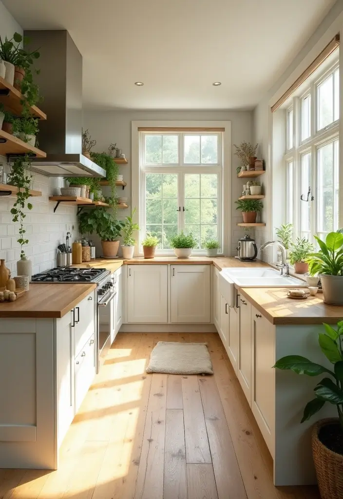 25 Aesthetic Kitchen Ideas That Will Make You Fall in Love with Cooking Again! - 4. Bright and Airy