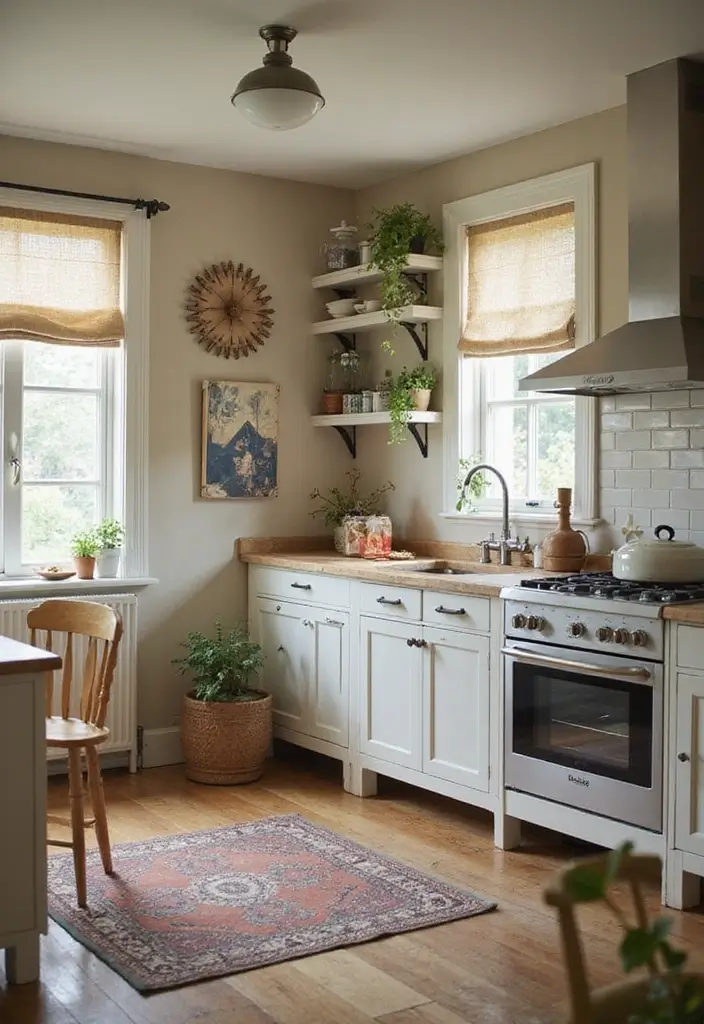 25 Aesthetic Kitchen Ideas That Will Make You Fall in Love with Cooking Again! - 6. Cozy Cottage