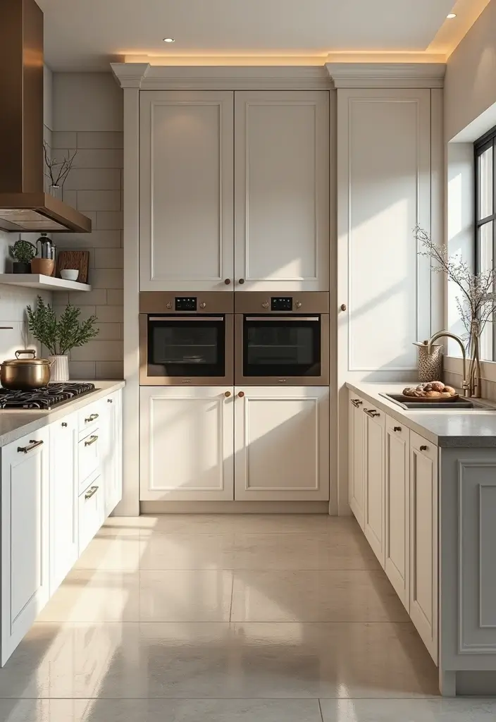 25 Aesthetic Kitchen Ideas That Will Make You Fall in Love with Cooking Again! - 8. Classic Elegance