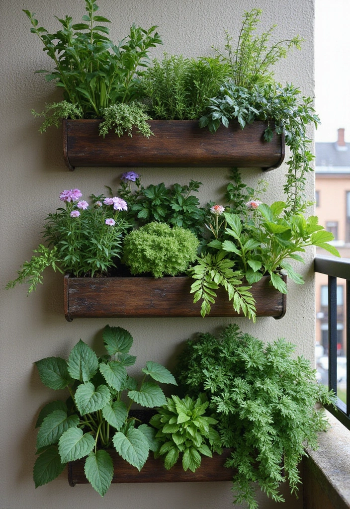 25 Balcony Gardening Ideas That Make Your Outdoor Space Feel Like a Mini Oasis - 1. Vertical Garden Wonders