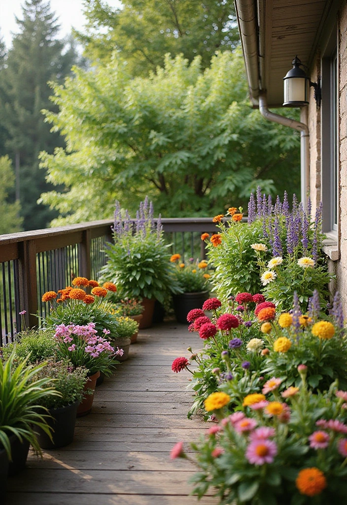 25 Balcony Gardening Ideas That Make Your Outdoor Space Feel Like a Mini Oasis - 12. Seasonal Plant Rotation