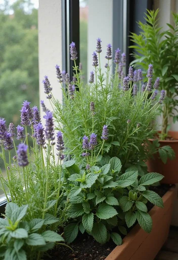 25 Balcony Gardening Ideas That Make Your Outdoor Space Feel Like a Mini Oasis - 24. Aromatic Scent Garden