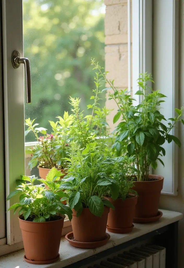 25 Balcony Gardening Ideas That Make Your Outdoor Space Feel Like a Mini Oasis - 3. Herb Garden Delight