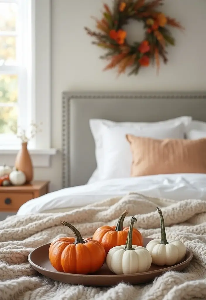 25 Cozy Fall Bedroom Decor Ideas That'll Transform Your Space Overnight - 19. Seasonal Accessories