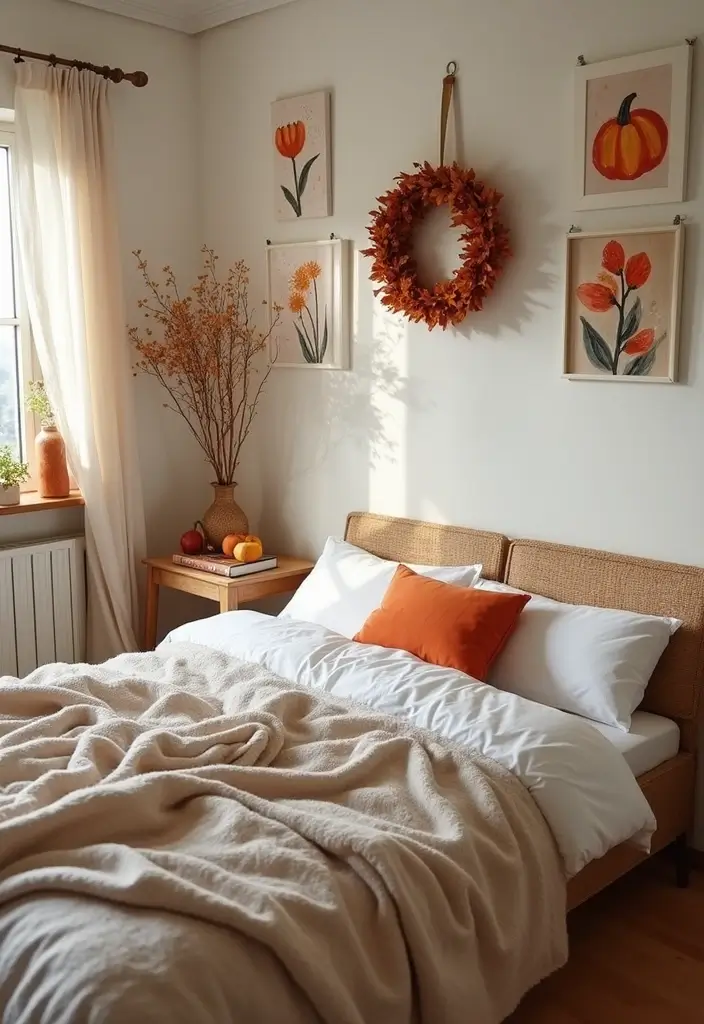 25 Cozy Fall Bedroom Decor Ideas That'll Transform Your Space Overnight - 24. Fall-Inspired DIY Projects