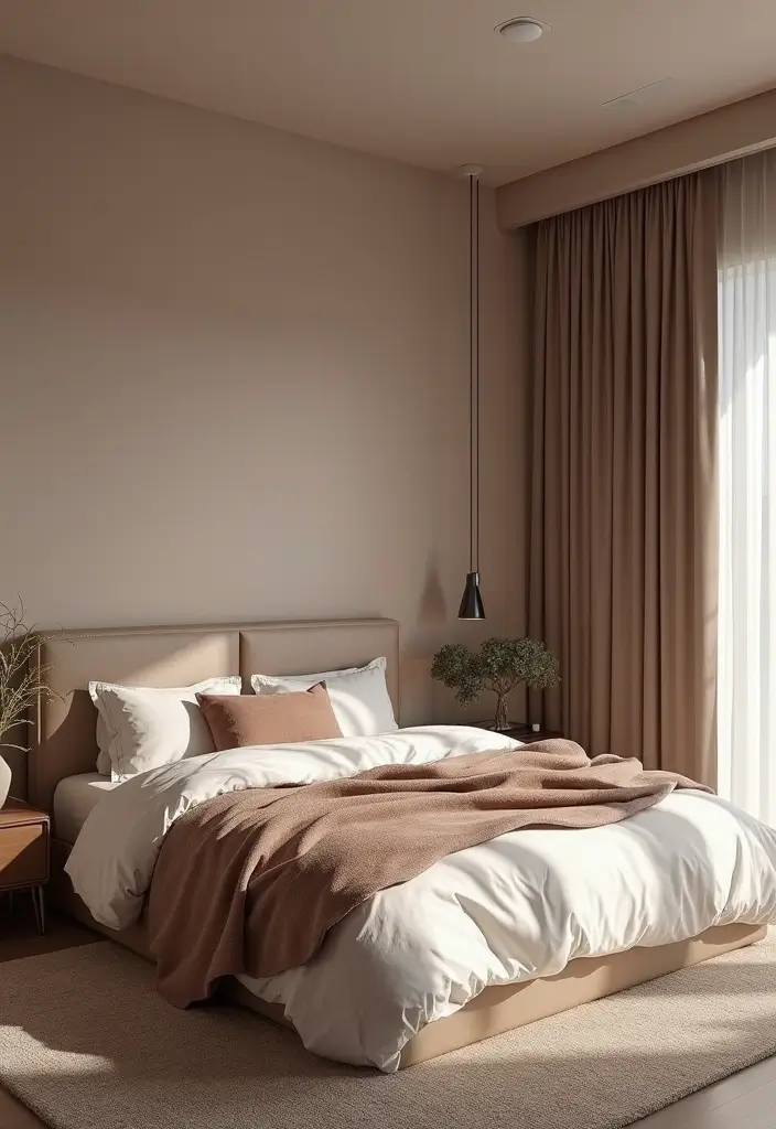 25 Dreamy Master Bedroom Decor Makeovers That Cost Less Than $300 (You Won't Believe #7!) - 9. Serene Monochromatic Schemes