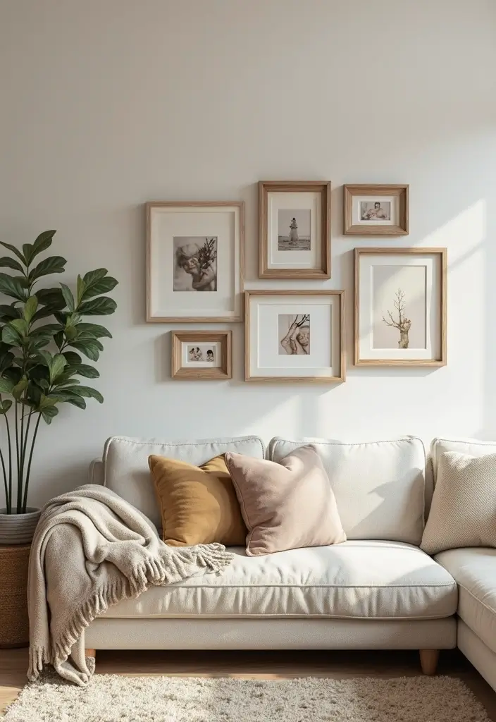 25 Living Room Accessories Decor Ideas That’ll Make Your Space Unforgettable! - 14. Personal Photo Frames