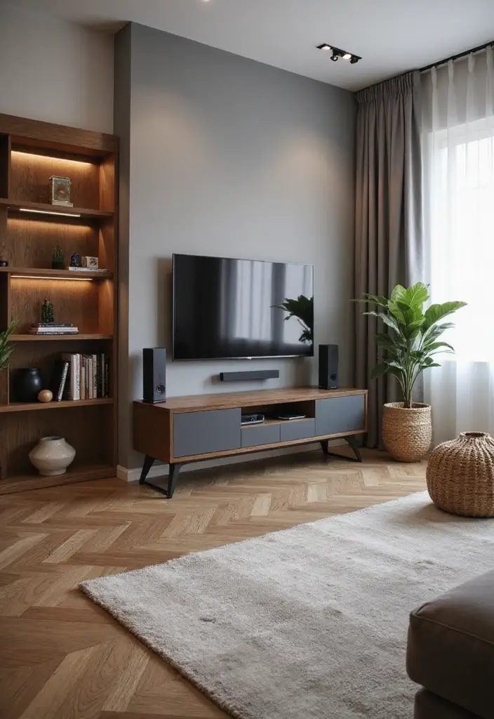 25 Living Room Accessories Decor Ideas That’ll Make Your Space Unforgettable! - 25. Incorporating Technology