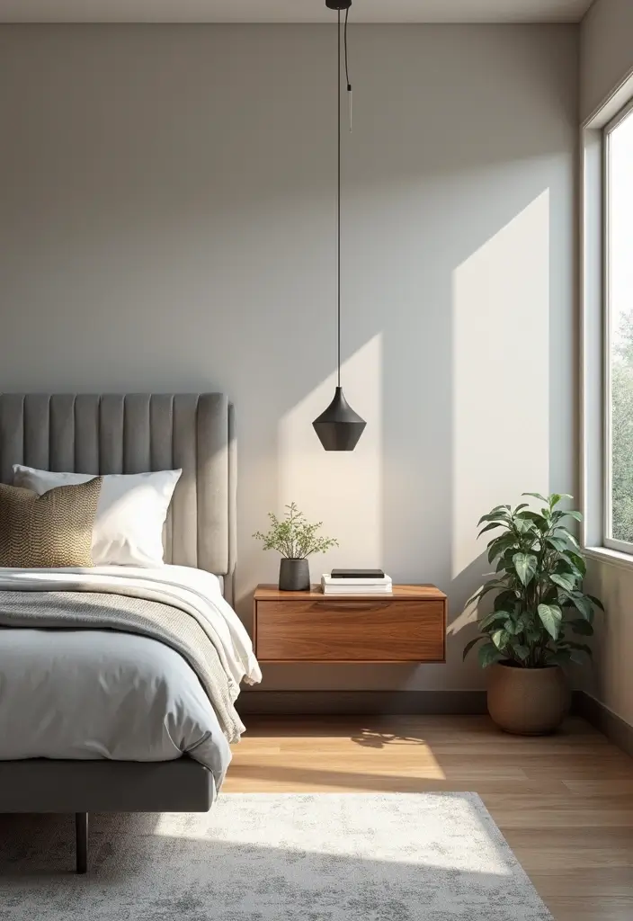 25 Romantic Bedroom Ideas That Will Ignite the Spark in Your Relationship! - 11. Floating Nightstands