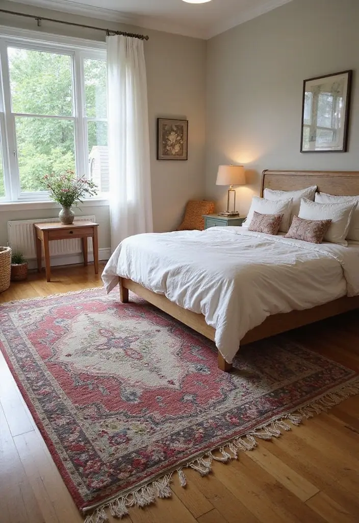 25 Romantic Bedroom Ideas That Will Ignite the Spark in Your Relationship! - 12. Layered Rugs