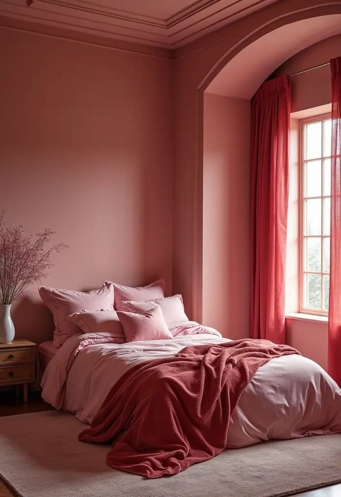 25 Romantic Bedroom Ideas That Will Ignite the Spark in Your Relationship! - 8. Sensual Color Palette