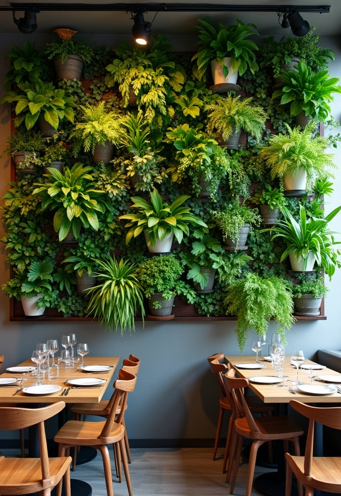 25 Stunning Dining Room Wall Decor Ideas That Will Wow Your Guests! - 10. Artful Greenery