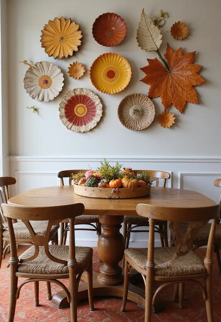 25 Stunning Dining Room Wall Decor Ideas That Will Wow Your Guests! - 18. Seasonal Decor Swaps