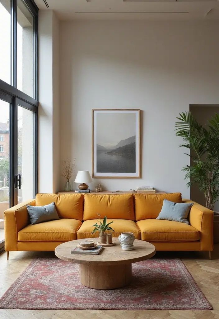 25 Stunning House Decor Ideas That'll Transform Your Aesthetic Living Room! - 13. Statement Furniture