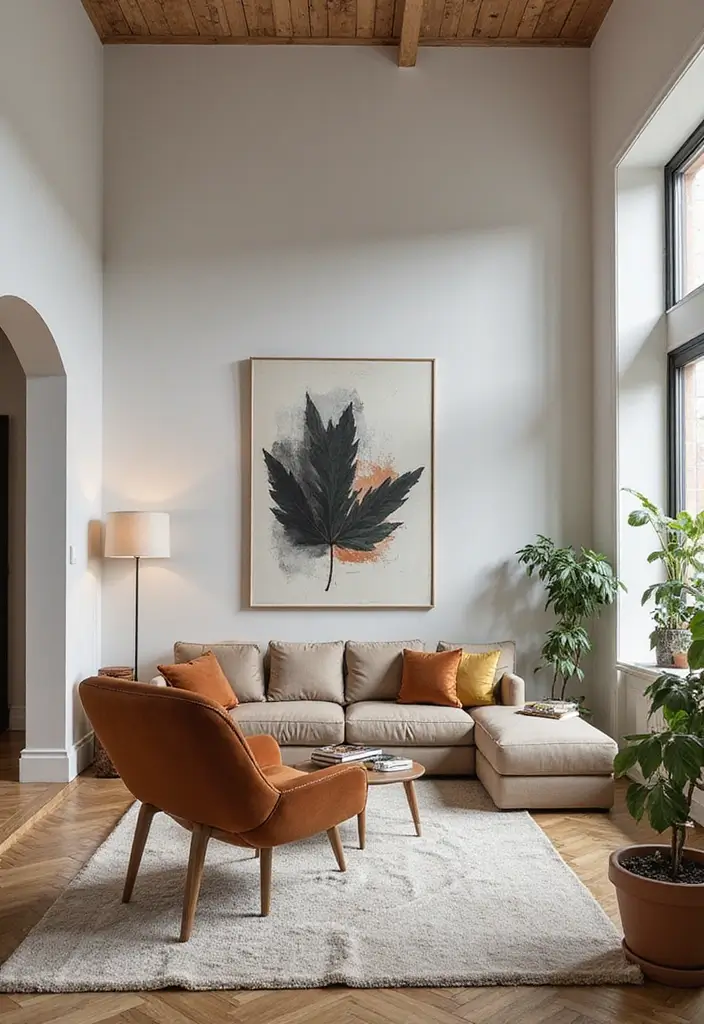 25 Stunning House Decor Ideas That'll Transform Your Aesthetic Living Room! - 17. Incorporate a Focal Point