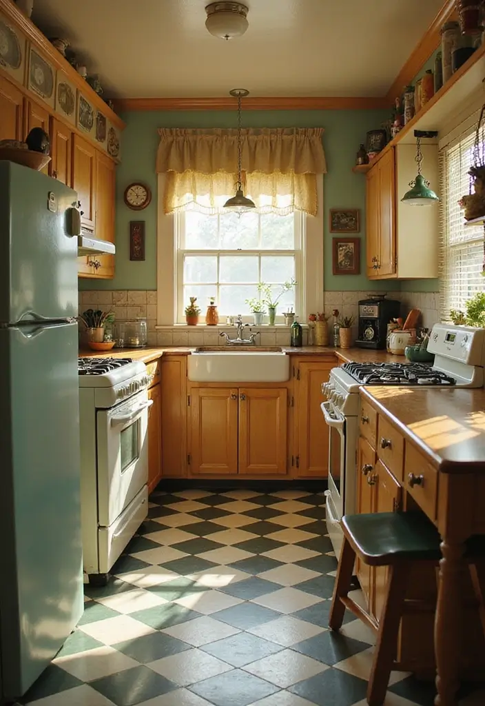 25 Stunning Kitchen Interior Designs That Will Leave You Breathless! - 14. Vintage Revival