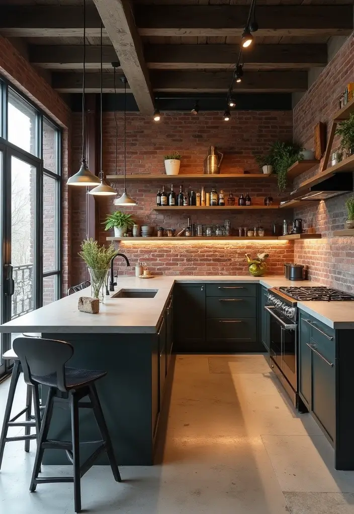 25 Stunning Kitchen Interior Designs That Will Leave You Breathless! - 4. Industrial Vibes