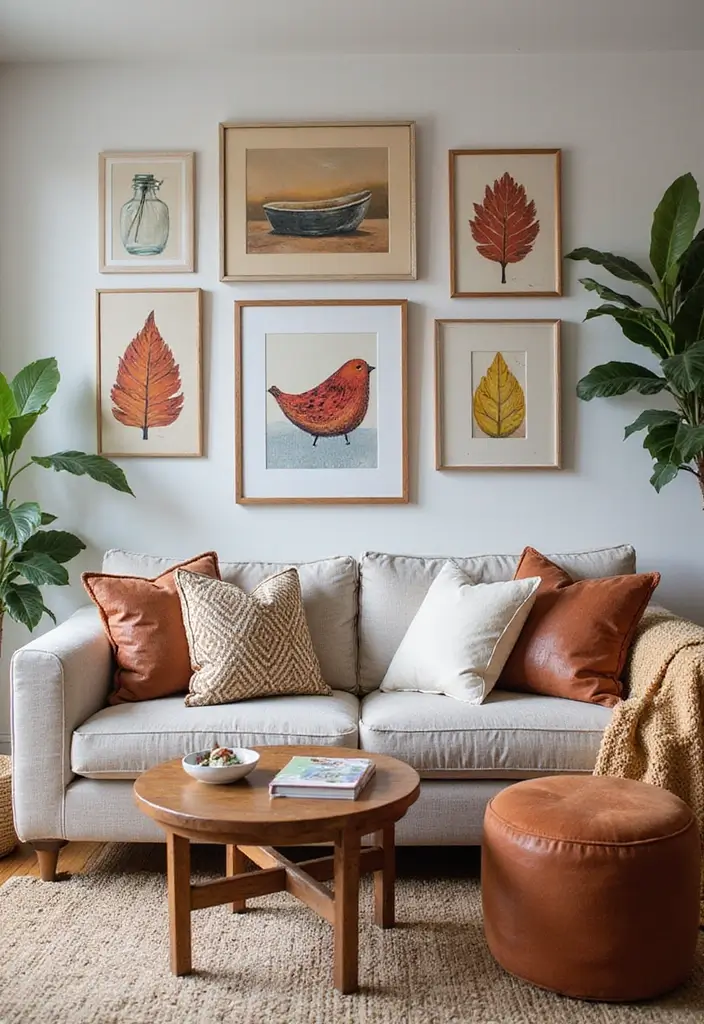 25 Stunning Living Room Wall Decor Ideas That Will Leave You Inspired (You Won't Believe #18!) - 8. Artwork from Local Artists