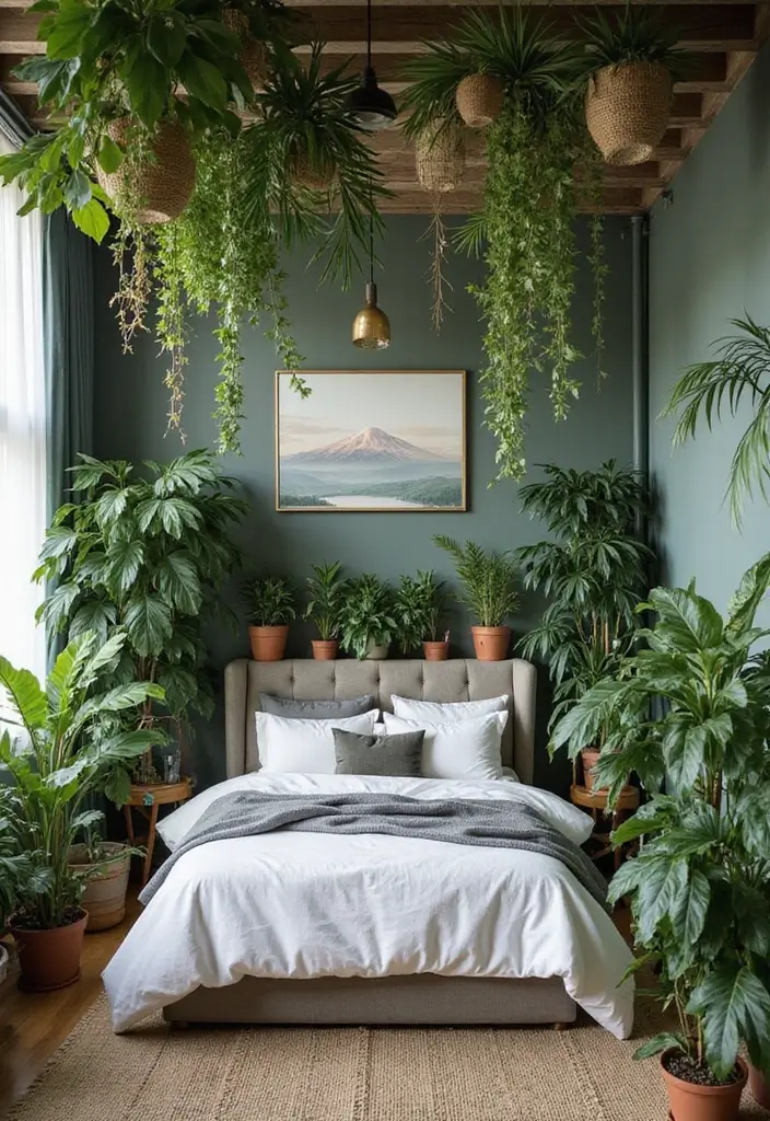 25 Stunning Teenage Bedroom Inspirations That Will Transform Your Space Forever! - 12. Urban Jungle
