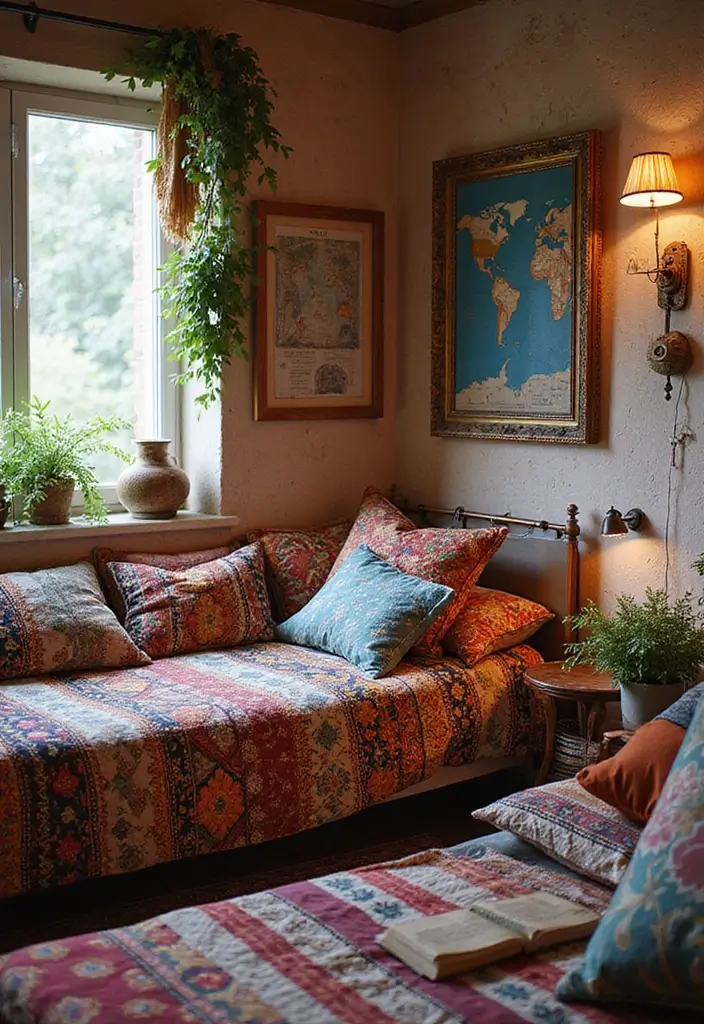 25 Stunning Teenage Bedroom Inspirations That Will Transform Your Space Forever! - 14. Global Travel