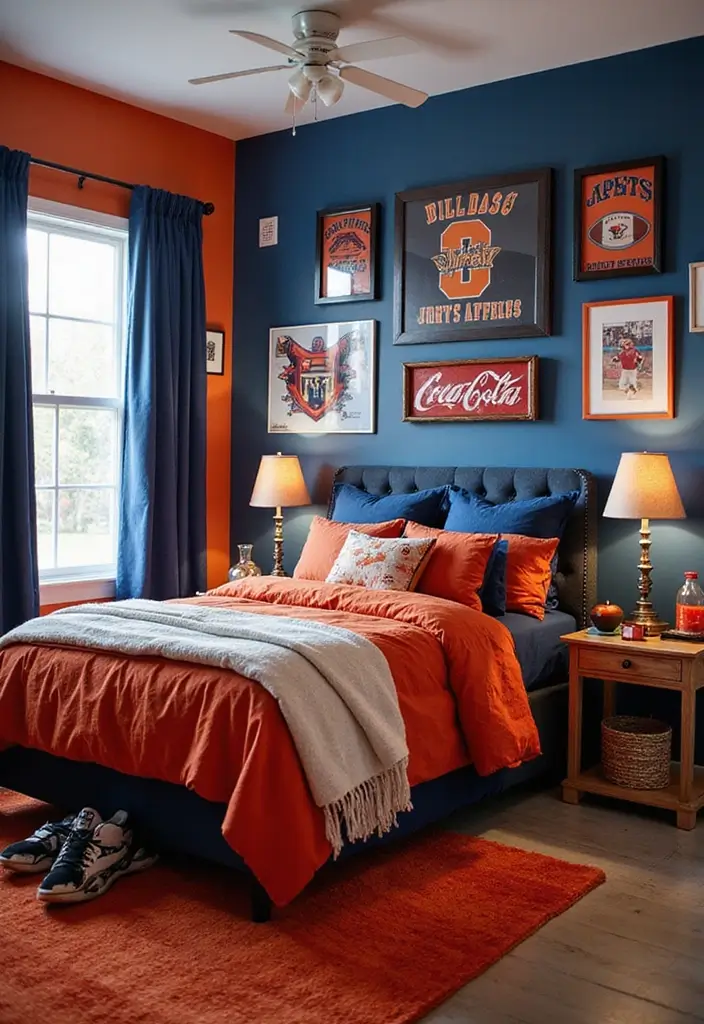 25 Stunning Teenage Bedroom Inspirations That Will Transform Your Space Forever! - 16. Sporty Retreat