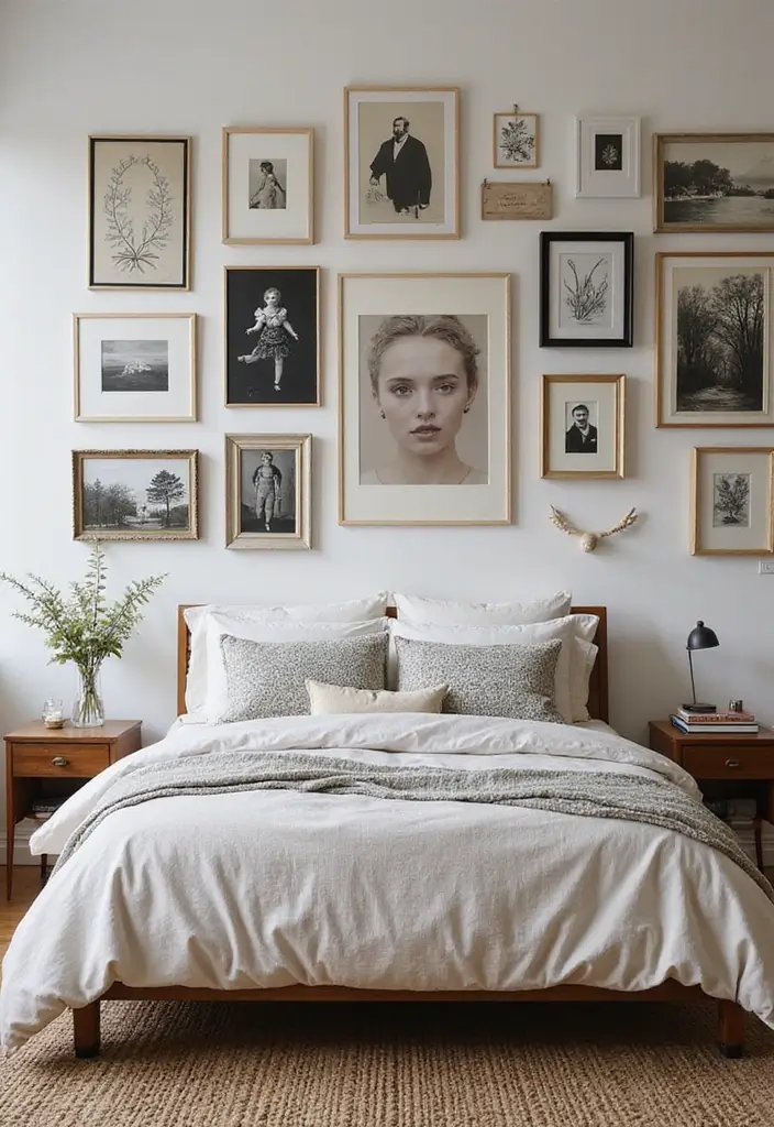 25 Stunning Teenage Bedroom Inspirations That Will Transform Your Space Forever! - 24. Personalized Gallery