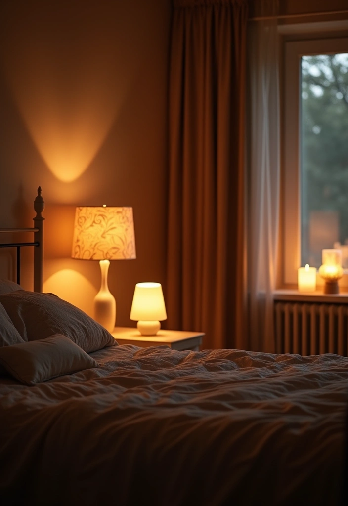 30 Romantic Bedroom Ideas for the Perfect Date Night (Your Partner Will Love #7!) - 10. Soft Lighting