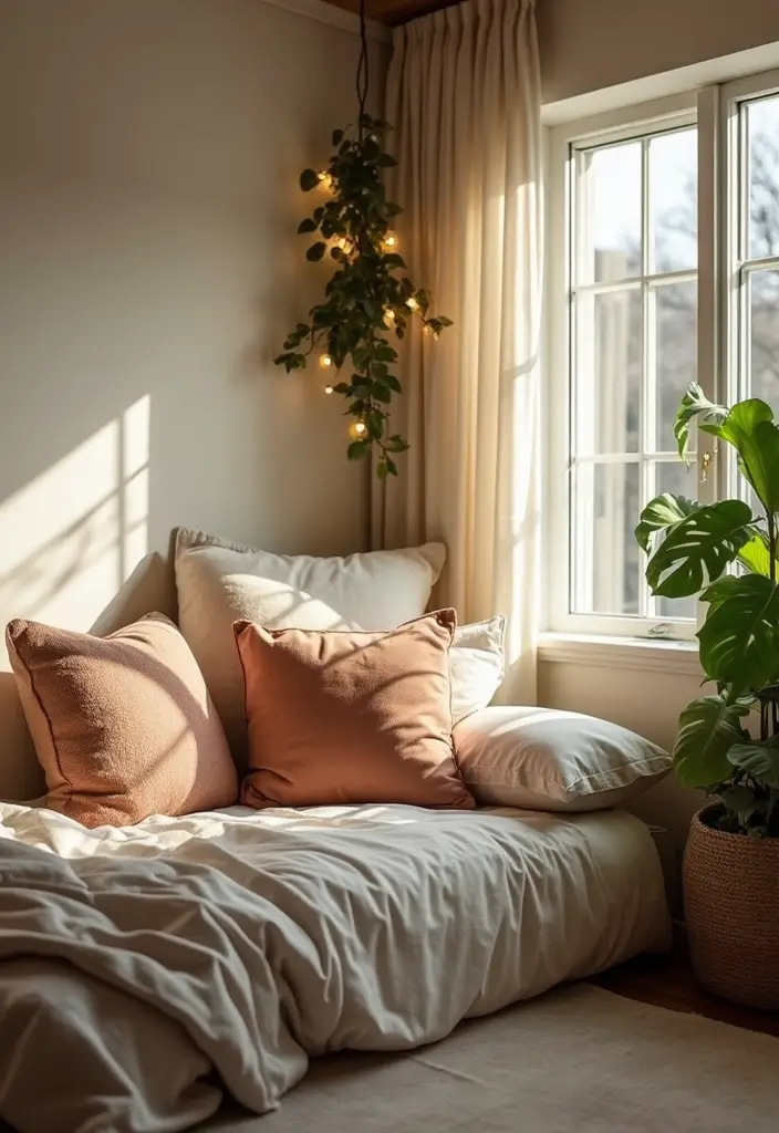 30 Romantic Bedroom Ideas for the Perfect Date Night (Your Partner Will Love #7!) - 17. Chill-out Corner