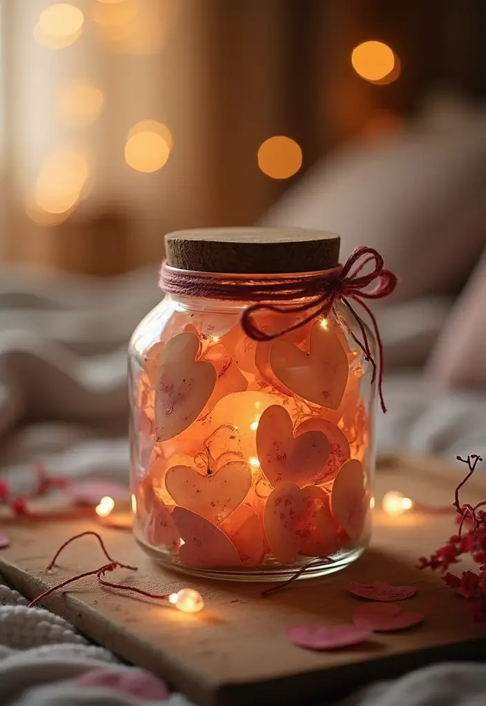 30 Romantic Bedroom Ideas for the Perfect Date Night (Your Partner Will Love #7!) - 21. Memory Jar
