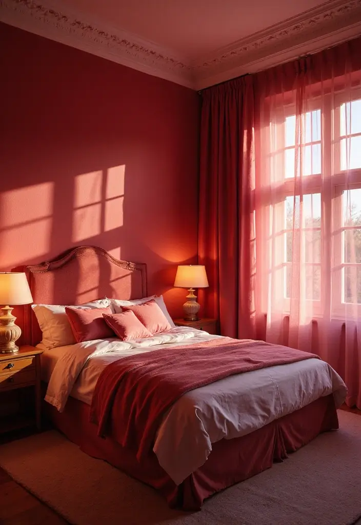 30 Romantic Bedroom Ideas for the Perfect Date Night (Your Partner Will Love #7!) - 4. A Romantic Color Palette