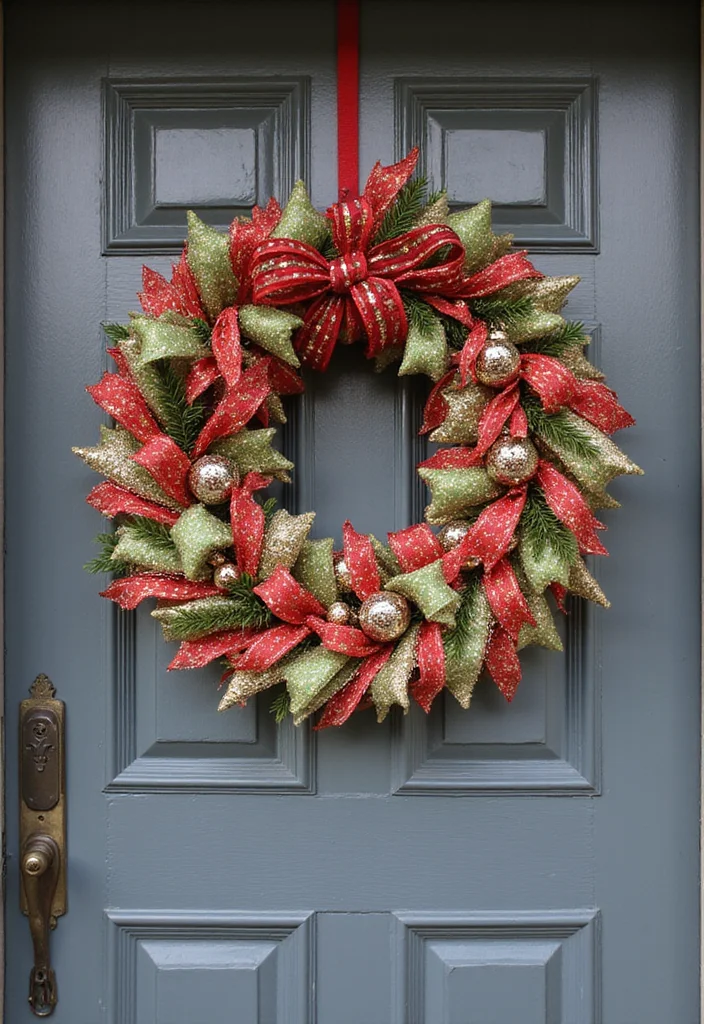 19 Jaw-Dropping Christmas Outdoor Decor Ideas to Transform Your Home! - 3. Wreaths Galore