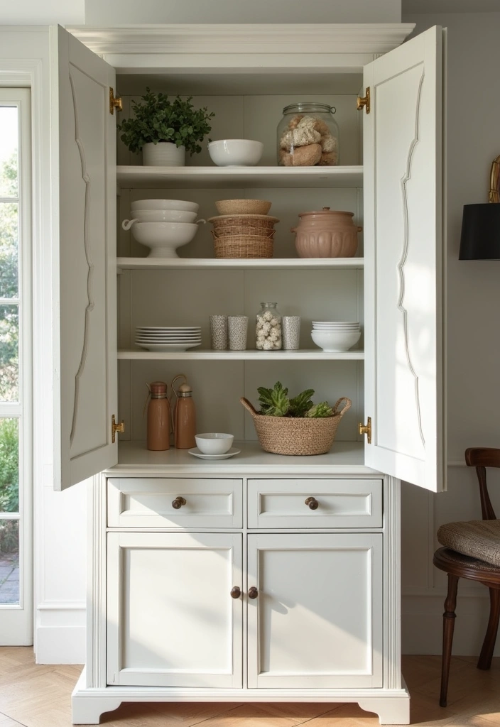 19 Kitchen Cupboard Organization Hacks You'll Wish You Knew Sooner! - 12. Hide the Clutter Behind Doors