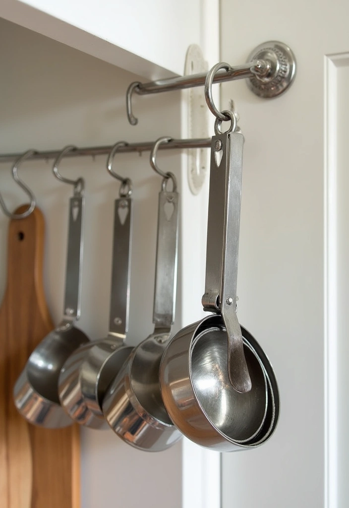 19 Kitchen Cupboard Organization Hacks You'll Wish You Knew Sooner! - 3. Hooks and Racks for Hanging Options
