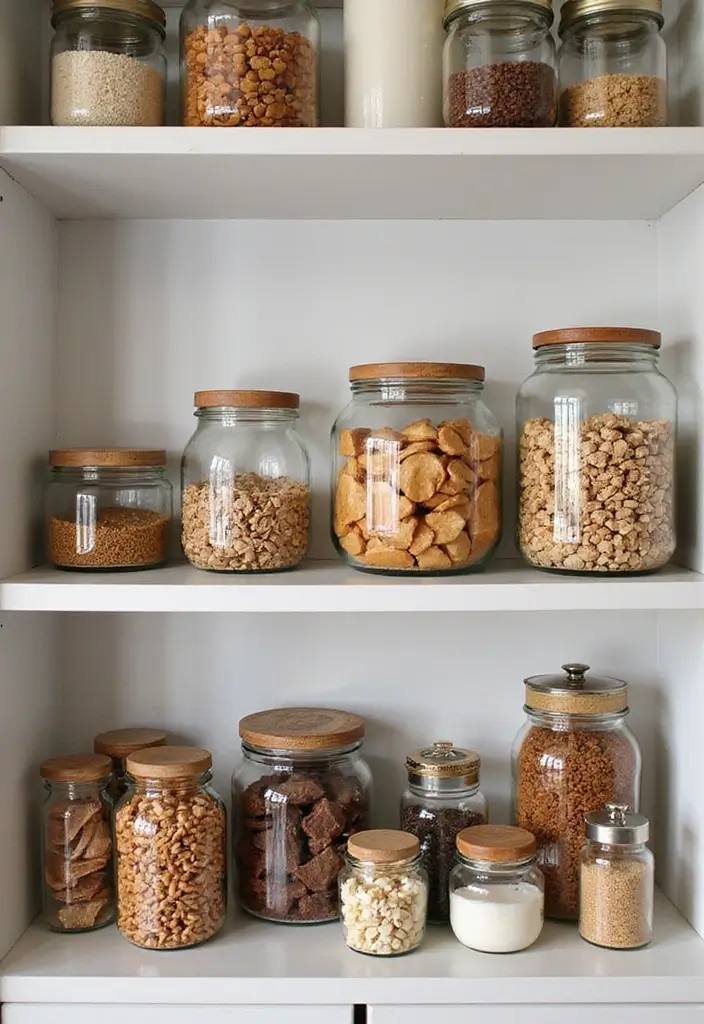 19 Kitchen Cupboard Organization Hacks You'll Wish You Knew Sooner! - 7. Food Jar Repurposing