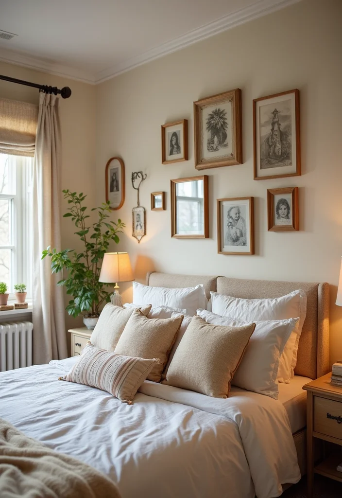 20 Bedroom Inspirations That'll Turn Your Space into a Romantic Retreat (Don't Miss #10!) - 16. Personalized Decor