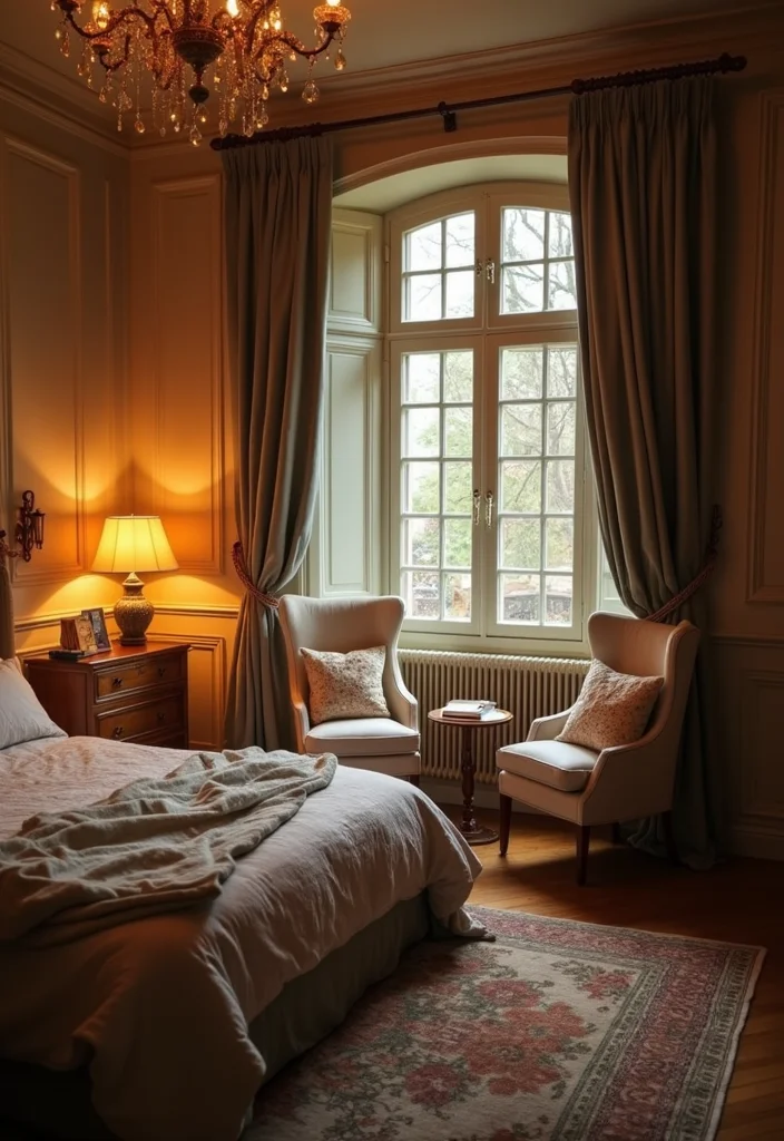 20 Bedroom Inspirations That'll Turn Your Space into a Romantic Retreat (Don't Miss #10!) - 18. A Reading Nook