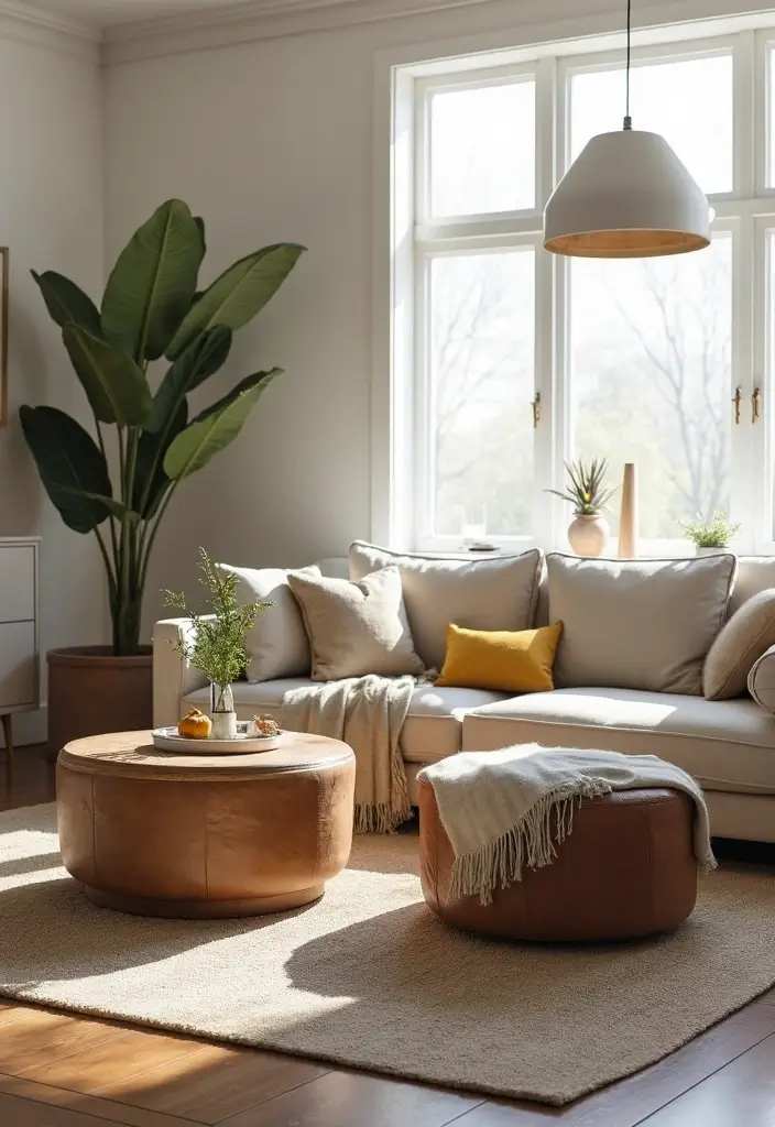 20 Cozy Living Room Ideas That Will Make You Never Want to Leave Your Couch! - 14. Multi-functional Furniture