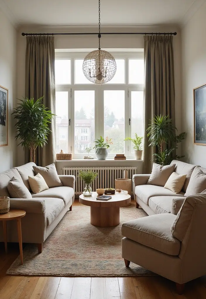 20 Cozy Living Room Ideas That Will Make You Never Want to Leave Your Couch! - 19. Functional Layout